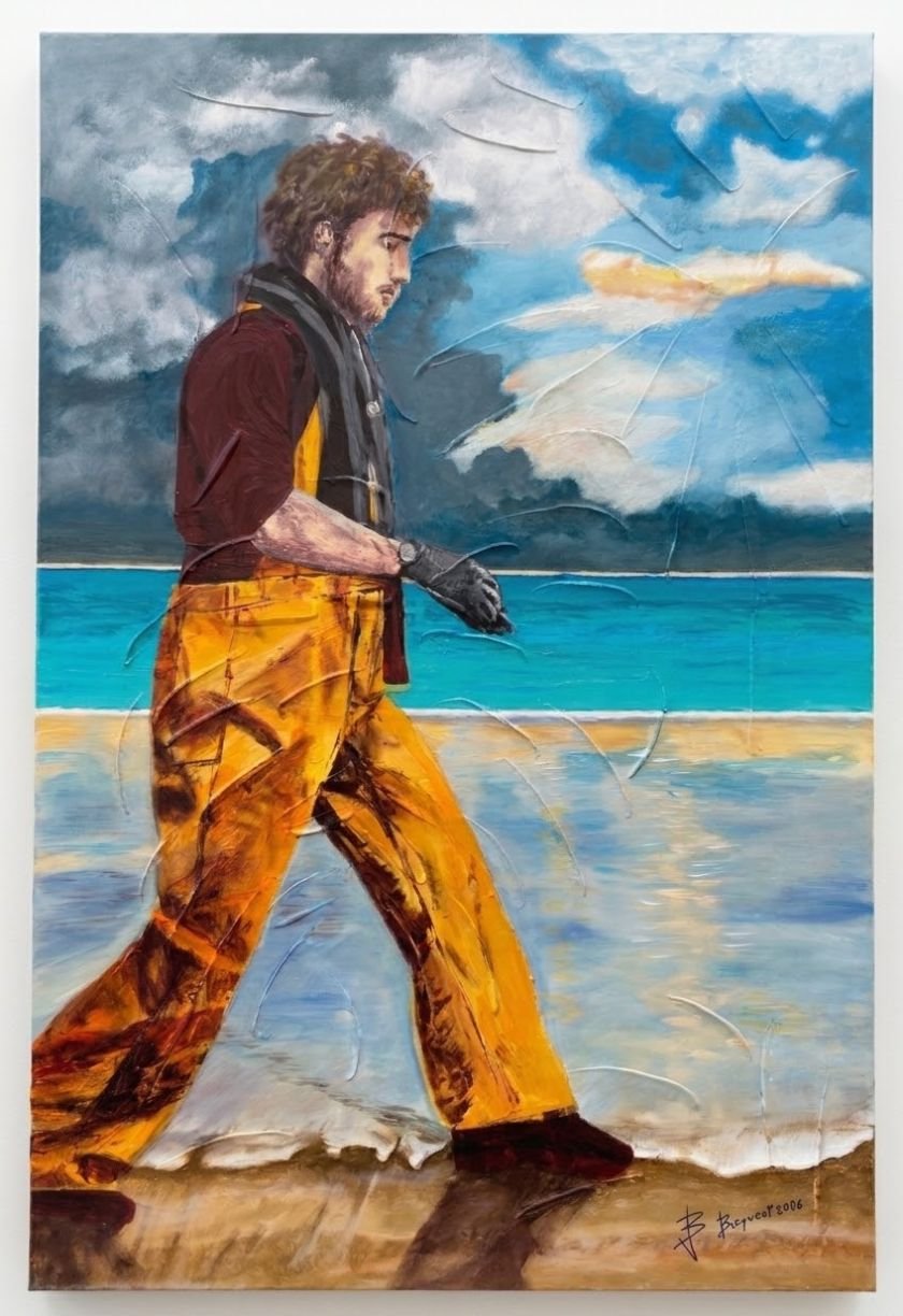 jeune marin au travail